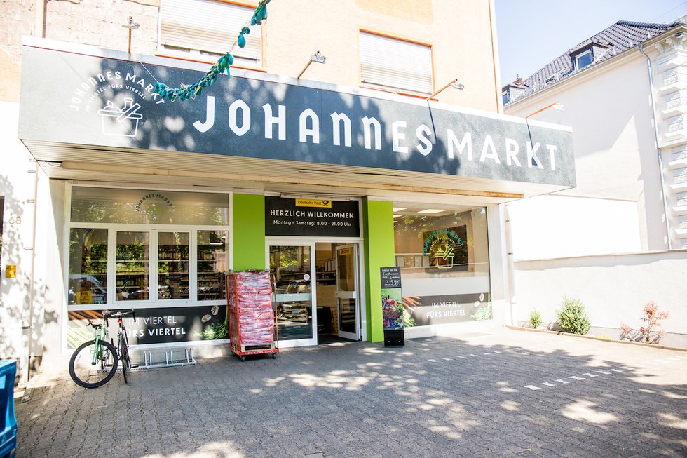 Alaras Getränkeshop wird zum Johannesmarkt