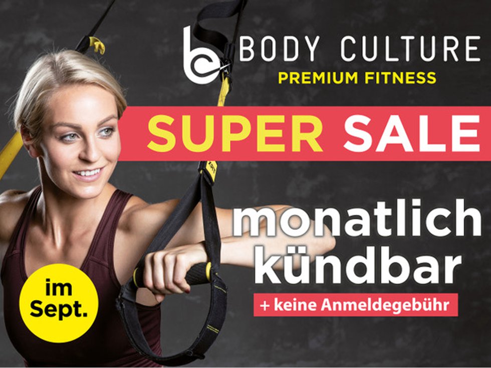 Super Sale im Body Culture