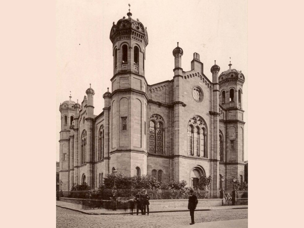 Förderverein Liberale Synagoge, Foto von 1910
