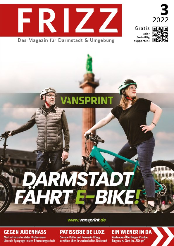 Das Stadt- und Kulturmagazin für Darmstadt und Rhein-Main-Neckar erscheint seit April 1983 monatlich und kostenlos zum Mitnehmen. Aus der Stadt, für die Stadt - von Darmstädtern für Darmstädter.