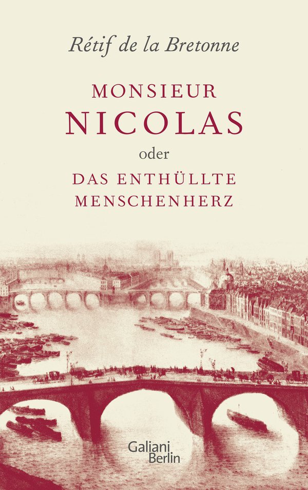 Monsieur Nicolas oder Das enthuellte Menschenherz Cover